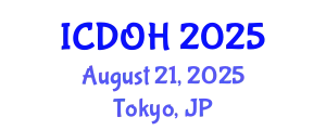 International Conference on Dentistry and Oral Health (ICDOH) August 21, 2025 - Tokyo, Japan