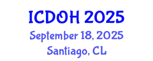 International Conference on Dentistry and Oral Health (ICDOH) September 18, 2025 - Santiago, Chile