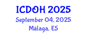 International Conference on Dentistry and Oral Health (ICDOH) September 04, 2025 - Málaga, Spain