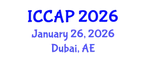 International Conference on Child and Adolescent Psychopathology (ICCAP) January 26, 2026 - Dubai, United Arab Emirates