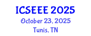 International Conference on Solar Energy and Energy Efficiency (ICSEEE) October 23, 2025 - Tunis, Tunisia