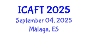 International Conference on Aquaculture and Fisheries Technology (ICAFT) September 04, 2025 - Málaga, Spain