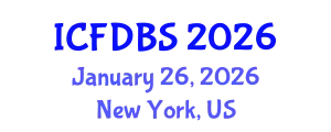 International Conference on Facade Design and Building Systems (ICFDBS) January 26, 2026 - New York, United States