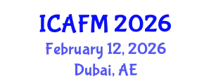 International Conference on Advanced Functional Materials (ICAFM) February 12, 2026 - Dubai, United Arab Emirates
