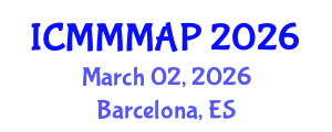 International Conference on Modelling, Monitoring and Management of Air Pollution (ICMMMAP) March 02, 2026 - Barcelona, Spain