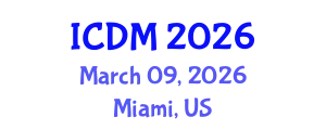 International Conference on Disability and Media (ICDM) March 09, 2026 - Miami, United States
