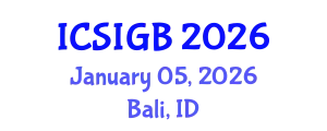 International Conference on Sustainable Infrastructure Design and Green Buildings (ICSIGB) January 05, 2026 - Bali, Indonesia