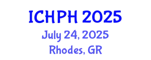 International Conference on Healthcare and Public Health (ICHPH) July 24, 2025 - Rhodes, Greece