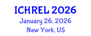International Conference on Human Rights and Evolution of Law (ICHREL) January 26, 2026 - New York, United States