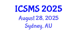 International Conference on Sensors for Medical Systems (ICSMS) August 28, 2025 - Sydney, Australia