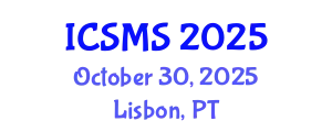 International Conference on Sensors for Medical Systems (ICSMS) October 30, 2025 - Lisbon, Portugal