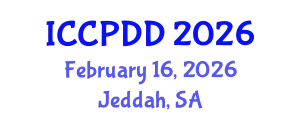 International Conference on Clinical Pharmacy and Drug Development (ICCPDD) February 16, 2026 - Jeddah, Saudi Arabia