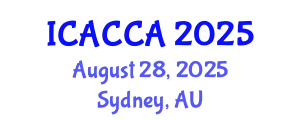 International Conference on Agriculture and Climate Change Adaptation (ICACCA) August 28, 2025 - Sydney, Australia
