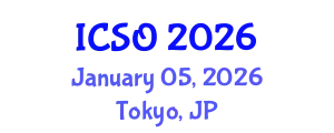 International Conference on Structural Optimization (ICSO) January 05, 2026 - Tokyo, Japan