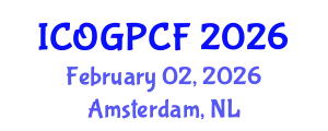International Conference on Oil and Gas Projects in Common Fields (ICOGPCF) February 02, 2026 - Amsterdam, Netherlands