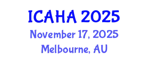 International Conference on Alternative Healthcare and Acupuncture (ICAHA) November 17, 2025 - Melbourne, Australia