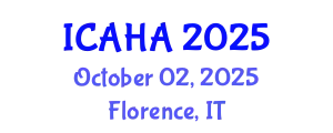 International Conference on Alternative Healthcare and Acupuncture (ICAHA) October 02, 2025 - Florence, Italy