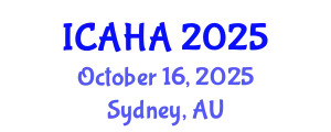 International Conference on Alternative Healthcare and Acupuncture (ICAHA) October 16, 2025 - Sydney, Australia