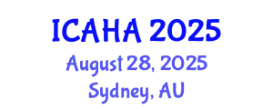 International Conference on Alternative Healthcare and Acupuncture (ICAHA) August 28, 2025 - Sydney, Australia