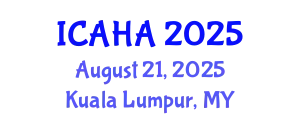 International Conference on Alternative Healthcare and Acupuncture (ICAHA) August 21, 2025 - Kuala Lumpur, Malaysia