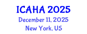 International Conference on Alternative Healthcare and Acupuncture (ICAHA) December 11, 2025 - New York, United States