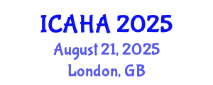 International Conference on Alternative Healthcare and Acupuncture (ICAHA) August 21, 2025 - London, United Kingdom
