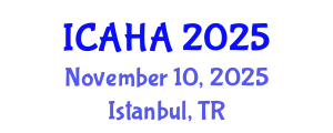 International Conference on Alternative Healthcare and Acupuncture (ICAHA) November 10, 2025 - Istanbul, Turkey