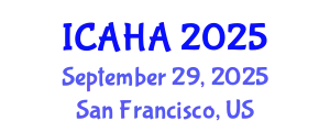 International Conference on Alternative Healthcare and Acupuncture (ICAHA) September 29, 2025 - San Francisco, United States