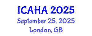 International Conference on Alternative Healthcare and Acupuncture (ICAHA) September 25, 2025 - London, United Kingdom