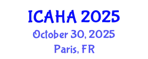 International Conference on Alternative Healthcare and Acupuncture (ICAHA) October 30, 2025 - Paris, France