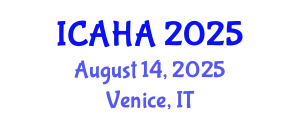 International Conference on Alternative Healthcare and Acupuncture (ICAHA) August 14, 2025 - Venice, Italy
