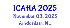 International Conference on Alternative Healthcare and Acupuncture (ICAHA) November 03, 2025 - Amsterdam, Netherlands