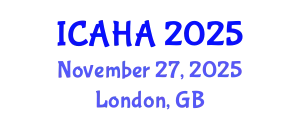 International Conference on Alternative Healthcare and Acupuncture (ICAHA) November 27, 2025 - London, United Kingdom