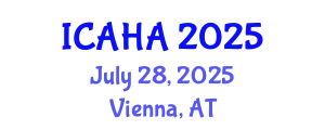 International Conference on Alternative Healthcare and Acupuncture (ICAHA) July 28, 2025 - Vienna, Austria