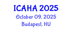 International Conference on Alternative Healthcare and Acupuncture (ICAHA) October 09, 2025 - Budapest, Hungary