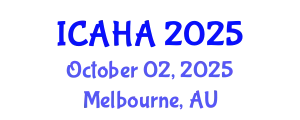 International Conference on Alternative Healthcare and Acupuncture (ICAHA) October 02, 2025 - Melbourne, Australia