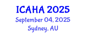 International Conference on Alternative Healthcare and Acupuncture (ICAHA) September 04, 2025 - Sydney, Australia