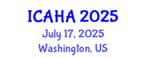 International Conference on Alternative Healthcare and Acupuncture (ICAHA) July 17, 2025 - Washington, United States
