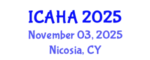 International Conference on Alternative Healthcare and Acupuncture (ICAHA) November 03, 2025 - Nicosia, Cyprus