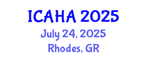 International Conference on Alternative Healthcare and Acupuncture (ICAHA) July 24, 2025 - Rhodes, Greece