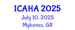 International Conference on Alternative Healthcare and Acupuncture (ICAHA) July 10, 2025 - Mykonos, Greece