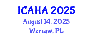 International Conference on Alternative Healthcare and Acupuncture (ICAHA) August 14, 2025 - Warsaw, Poland