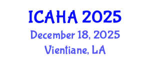 International Conference on Alternative Healthcare and Acupuncture (ICAHA) December 18, 2025 - Vientiane, Laos