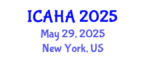 International Conference on Alternative Healthcare and Acupuncture (ICAHA) May 29, 2025 - New York, United States