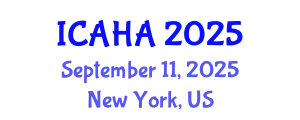 International Conference on Alternative Healthcare and Acupuncture (ICAHA) September 11, 2025 - New York, United States