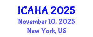 International Conference on Alternative Healthcare and Acupuncture (ICAHA) November 10, 2025 - New York, United States