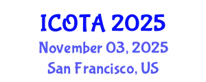 International Conference on Obesity in Teens and Adolescents (ICOTA) November 03, 2025 - San Francisco, United States