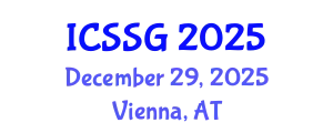 International Conference on Sex, Sexuality, and Gender (ICSSG) December 29, 2025 - Vienna, Austria
