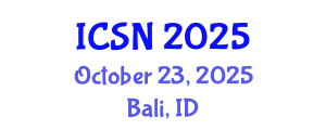 International Conference on Spine and Neurosurgery (ICSN) October 23, 2025 - Bali, Indonesia