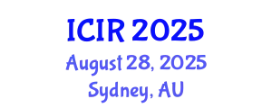 International Conference on Interventional Radiology (ICIR) August 28, 2025 - Sydney, Australia
